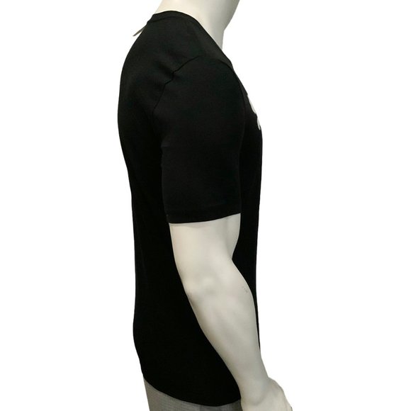 NWT PUMA MSRP $42.99 BIG CAT LOGO MEN'S BLACK CREW NECK SHORT SLEEVE T-SHIRT - Picture 2 of 5